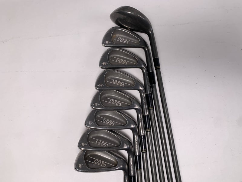 Wilson Ultra 45 Wood Iron Set 3-PW+SW Ultralite Ladies Graphite Womens RH