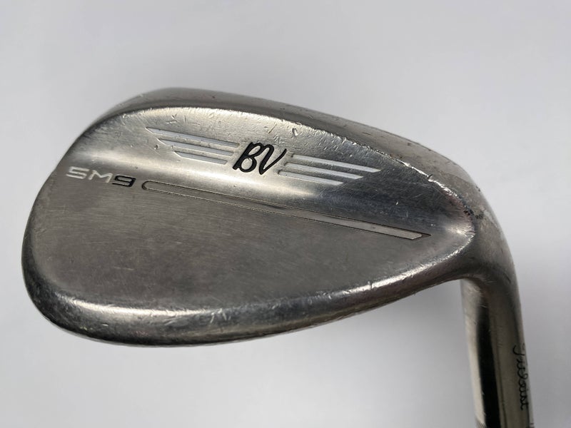 Titleist Vokey SM9 Brushed Steel Wedge 60* 4 Bounce L-Grind Wedge Steel Mens RH