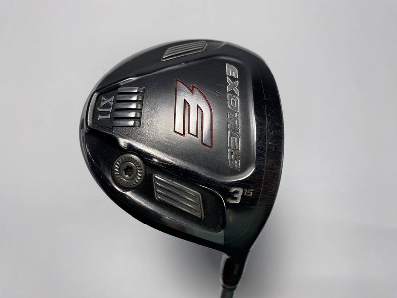 Tour Edge Exotics XJ1 3 Fairway Wood 15* Fujikura Air Speeder Regular RH