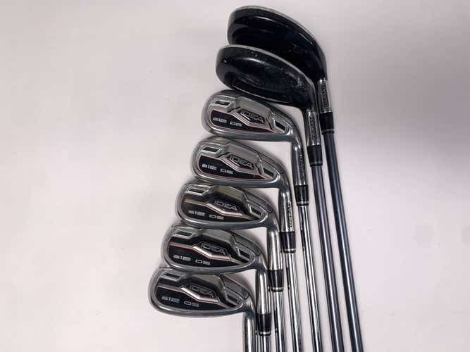 Adams Idea A12 OS Hybrid Iron Set 4H 6H 7-PW+GW Idea Regular Mens RH
