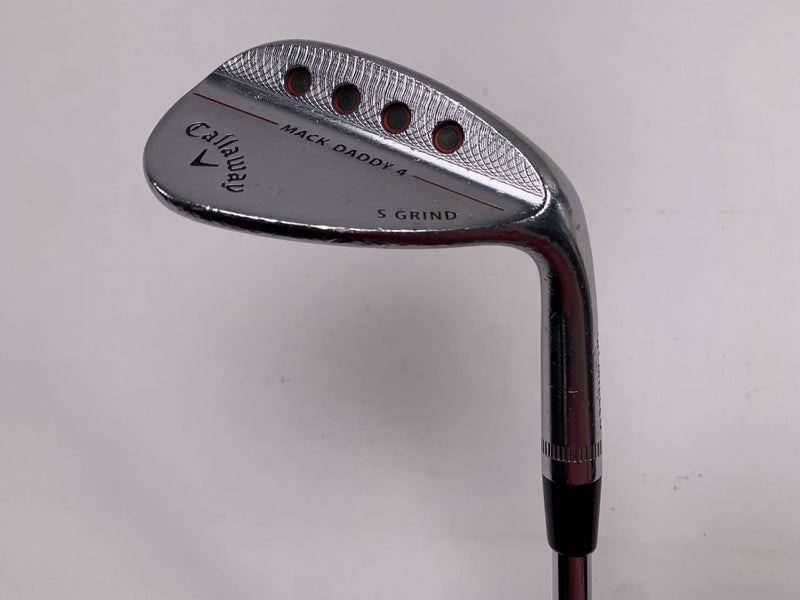 Callaway Mack Daddy 4 Chrome Sand Wedge SW 54* 10 S-Grind XP 95 S300 Stiff RH
