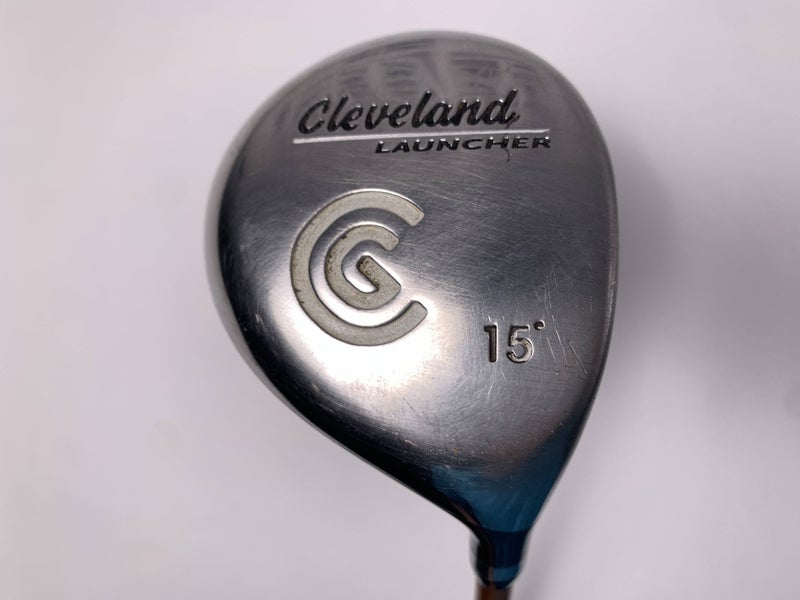 Cleveland Launcher 3 Fairway Wood 15* Launcher Gold Stiff Graphite Mens RH