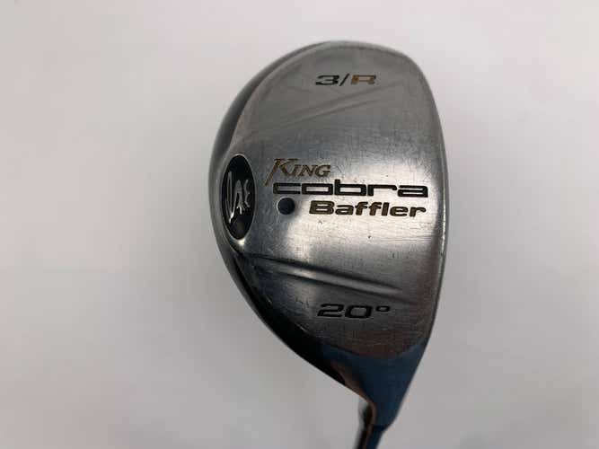 Cobra Baffler 2005 3 Hybrid 20* Aldila NV HL 65g Stiff Graphite Mens RH