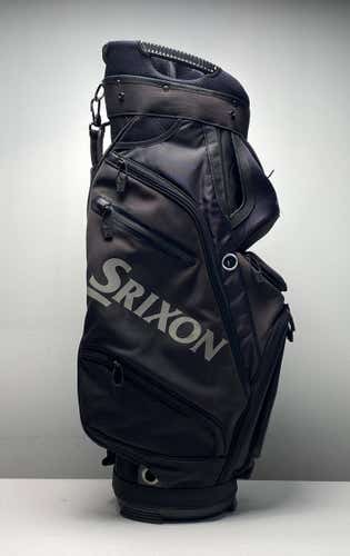 Srixon Lightweight Cart Bag Black 14-Way Divide Single Strap Golf Bag