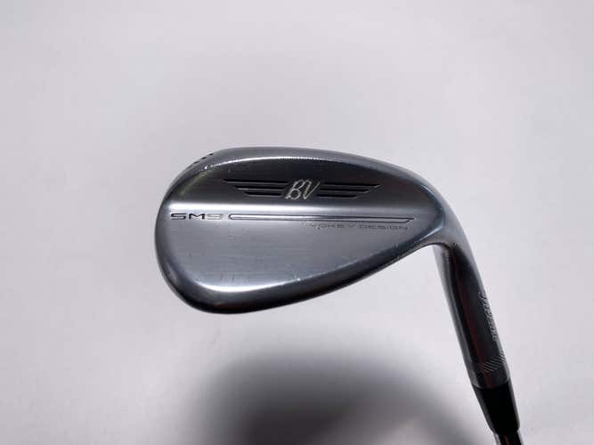 Titleist Vokey SM9 Tour Chrome Lob Wedge LW 58* 8 M-Grind Wedge Steel Mens RH