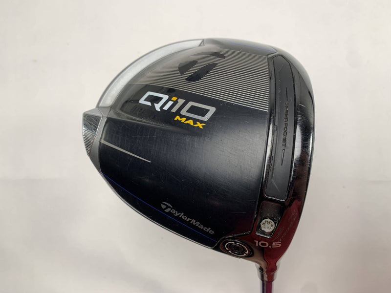 TaylorMade Qi10 MAX Driver 10.5* Project X EvenFlow Riptide 5.0 40g Senior RH