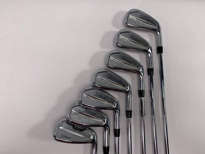 Titleist T200 2023 Iron Set 4-PW True Temper AMT Red S300 Stiff Steel Mens RH