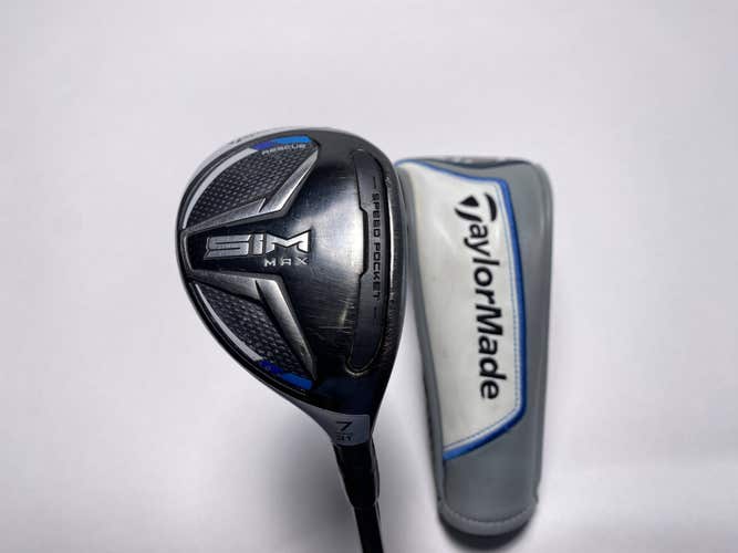 TaylorMade SIM MAX 7 Hybrid 31* Fujikura Ventus Blue HB 7-S Velocore Stiff RH HC