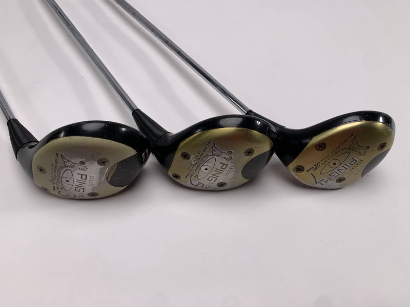 Ping Eye 2 Wood Set 3 | 5 | 7 | 15* 18* 21* Karsten ZZ-Lite Stiff Steel Mens RH