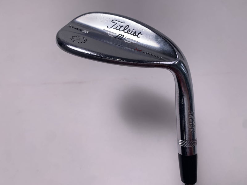 Titleist Vokey SM6 Tour Chrome Lob Wedge LW 58* 8 M-Grind KBS 610 Wedge Mens RH