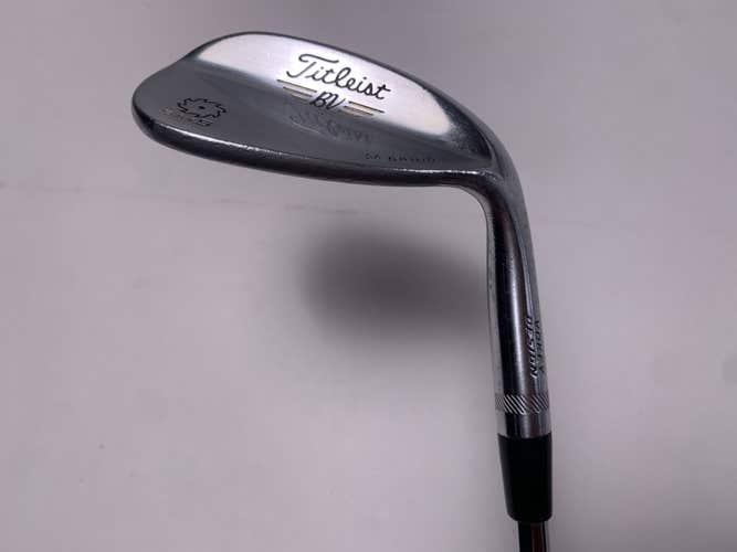 Titleist Vokey SM5 Tour Chrome Lob Wedge LW 58* 8 Bounce Wedge Steel Mens RH