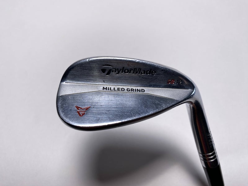 TaylorMade Milled Grind Satin Chrome Sand Wedge 56* 12 Recoil ES 760 F3 Mens RH