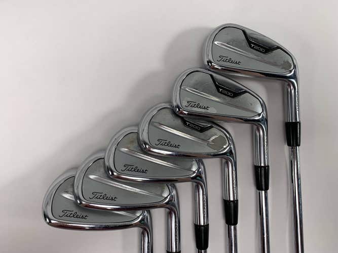 Titleist T200 2021 Iron Set 6-PW+GW True Temper AMT Black S300 Stiff RH -1''