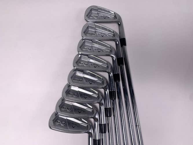 Callaway Razr X Forged Iron Set 4-PW+GW Dynamic Gold X100 Extra Stiff RH