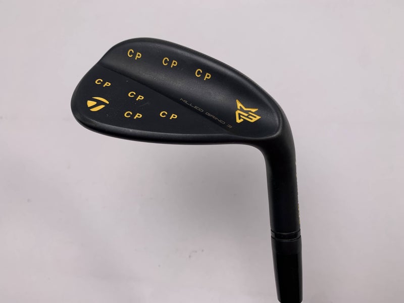 TaylorMade Milled Grind 3 Raw Black Gap Wedge GW 50* 9 DG S200 115g Stiff RH