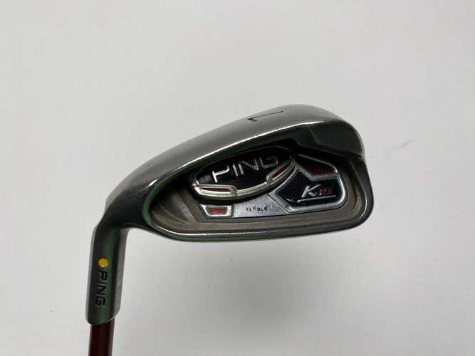 Ping K15 Single 7 Iron Yellow Dot 1.5* Up TFC149 Regular LH Midsize Grip