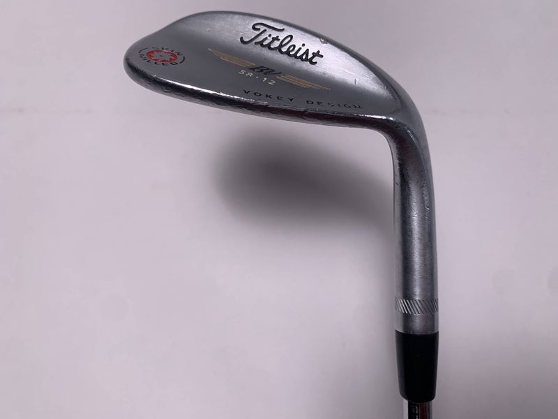 Titleist Vokey Spin Milled Chrome 2009 Sand Wedge SW 58* 12 Wedge Steel Mens RH