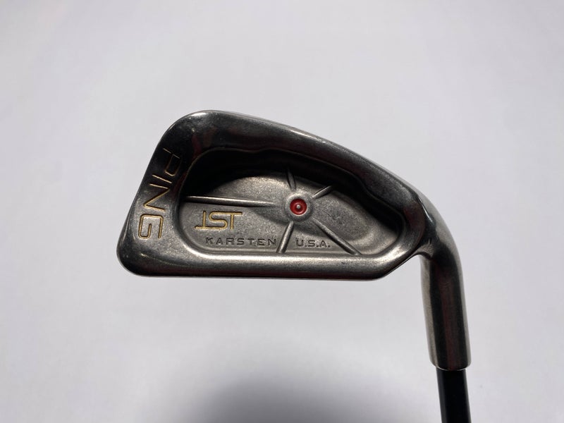 Ping ISI Nickel Single 4 Iron Red Dot 1* Flat W54 Regular Graphite Mens RH