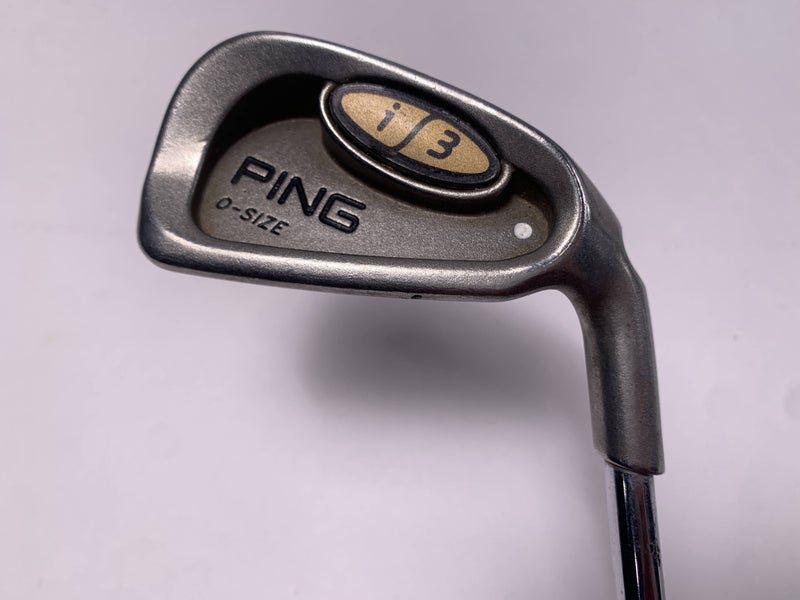 Ping i3 Oversize Single 4 Iron White Dot 3* Up Cushin JZ Senior Steel Mens RH