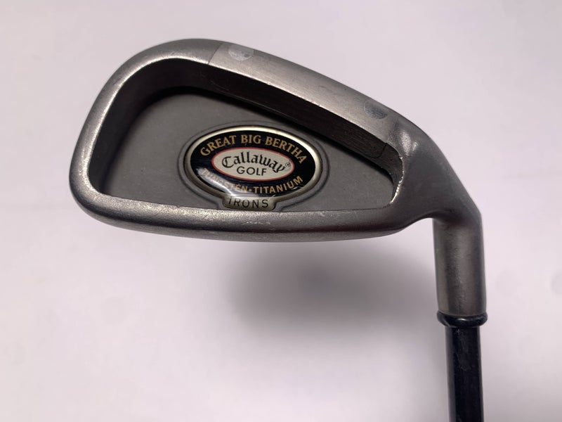Callaway Big Bertha Tungsten Titanium Single 5 Iron RCH 96 Firm Steel Mens RH