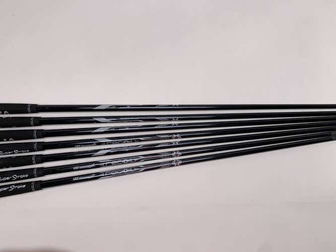 UST Mamiya Recoil Dart F3 75g Regular Iron Set 7 Shafts 34''-37''- Pull 0.355