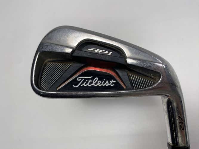 Titleist 712 AP1 Single 6 Iron UST Mamiya Recoil 660 F3 Regular Graphite Mens RH