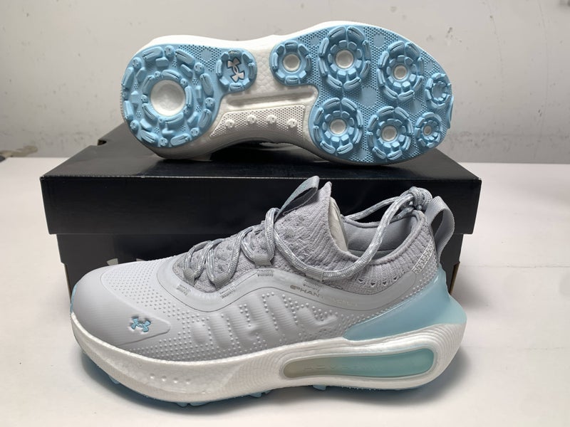 Under Armour Phantom Fore Waterproof Golf Shoes Grey Women's SZ 7 (3028244-101)