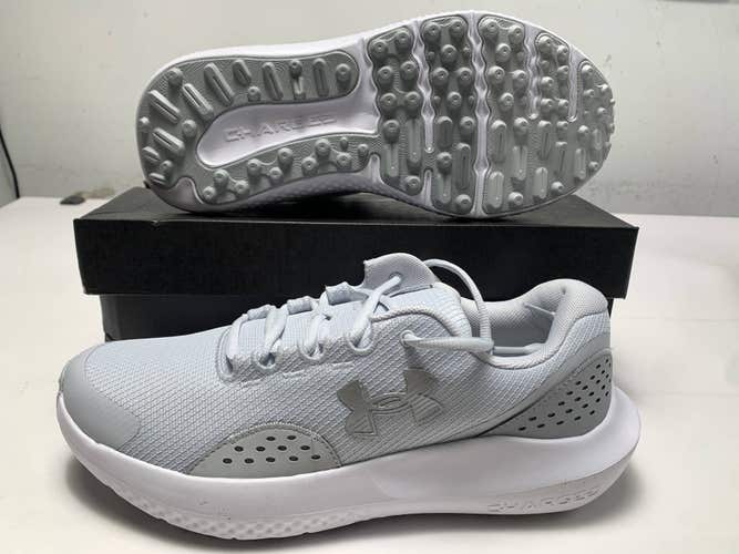 Under Armour Surge Golf Shoes Grey Men's SZ 9.5 (3027889-014)