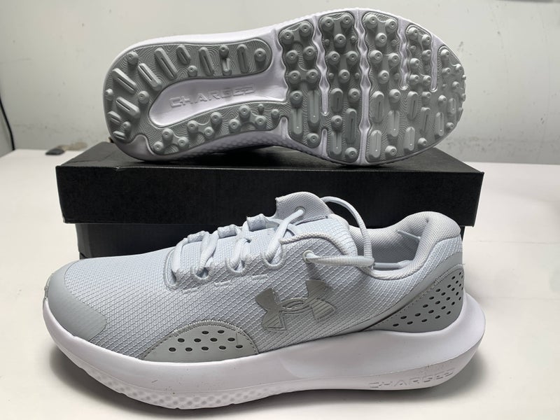 Under Armour Surge Golf Shoes Grey Men's SZ 9.5 (3027889-014)