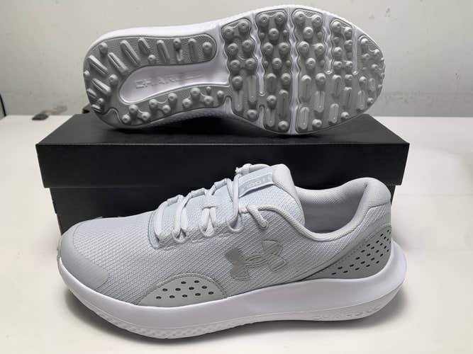 Under Armour Surge Golf Shoes Grey Men's SZ 10.5 (3027889-014)