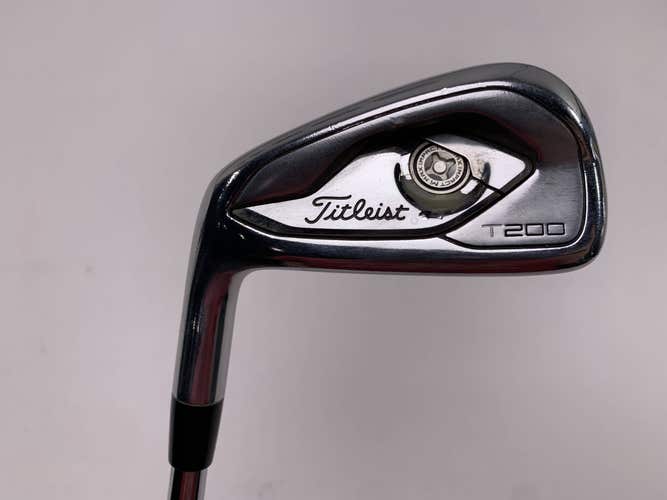 Titleist T200 Single 6 Iron True Temper Dynamic Gold S300 Stiff Steel Mens LH