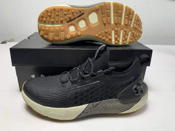 Under Armour Phantom Waterproof Golf Shoes Black Men's SZ 8.5 (3027485-001)