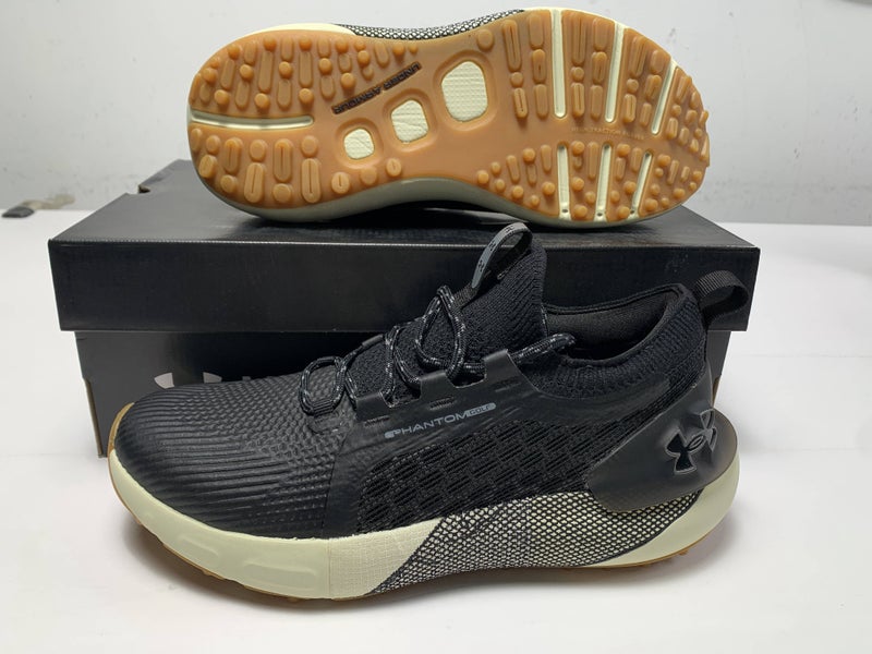 Under Armour Phantom Waterproof Golf Shoes Black Men's SZ 8.5 (3027485-001)
