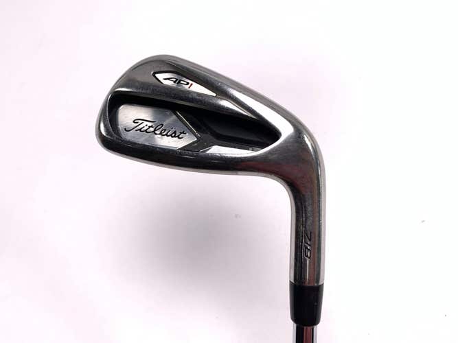 Titleist 718 AP1 Single 9 Iron True Temper AMT Red S300 Stiff Steel Mens RH