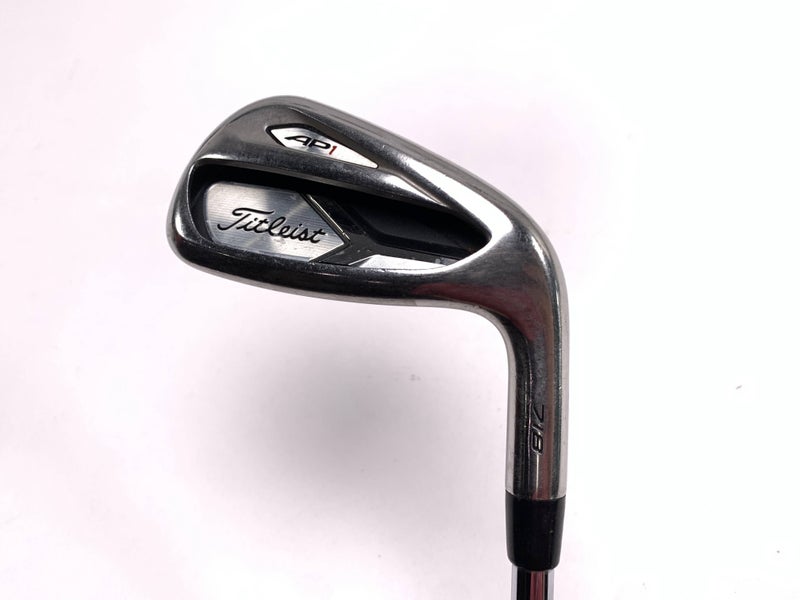 Titleist 718 AP1 Single 9 Iron True Temper AMT Red S300 Stiff Steel Mens RH