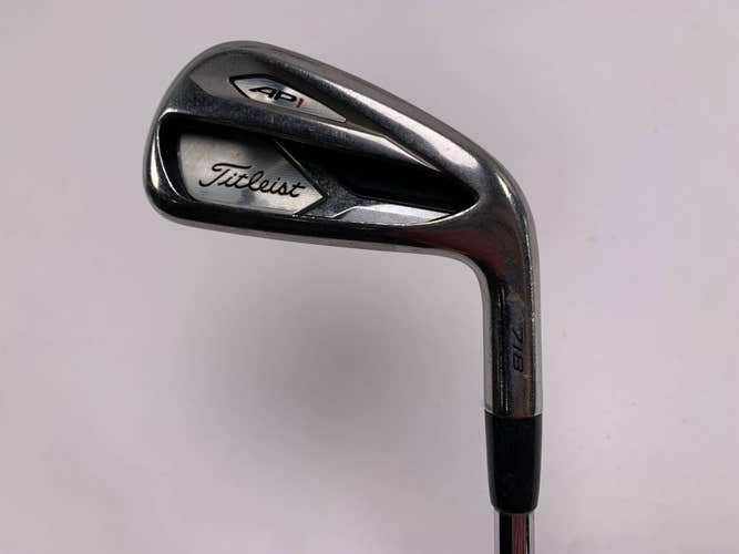 Titleist 718 AP1 Single 6 Iron True Temper AMT Red S300 Stiff Steel Mens RH