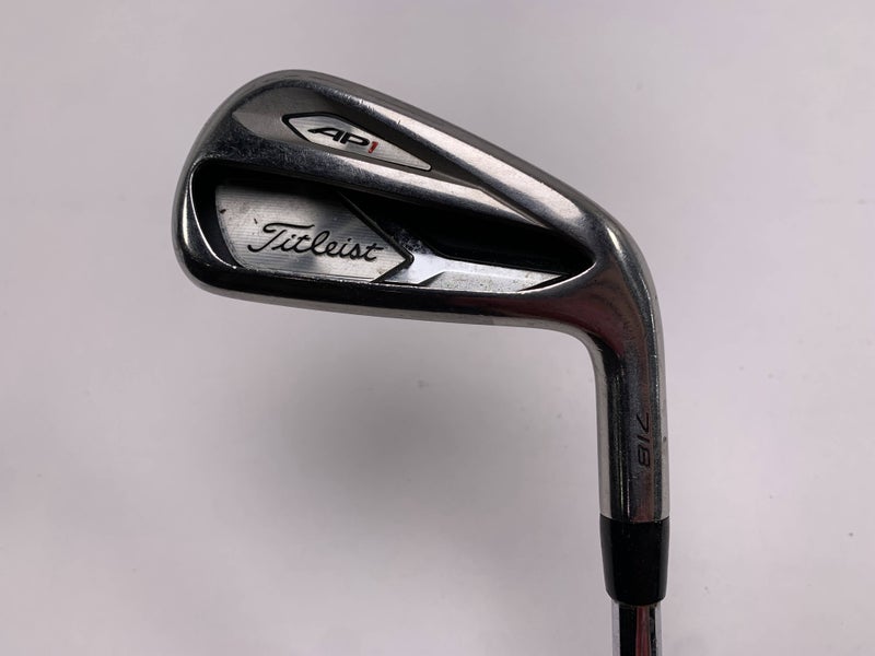 Titleist 718 AP1 Single 6 Iron True Temper AMT Red S300 Stiff Steel Mens RH