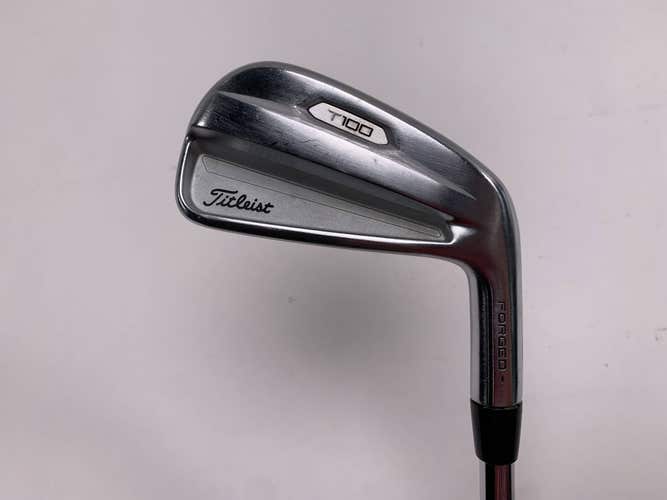 Titleist T100 2021 Single 5 Iron Project X LZ 6.0 120g Stiff Steel Mens RH
