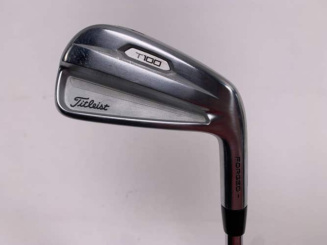 Titleist T100 2021 Single 6 Iron Project X LZ 6.0 120g Stiff RH