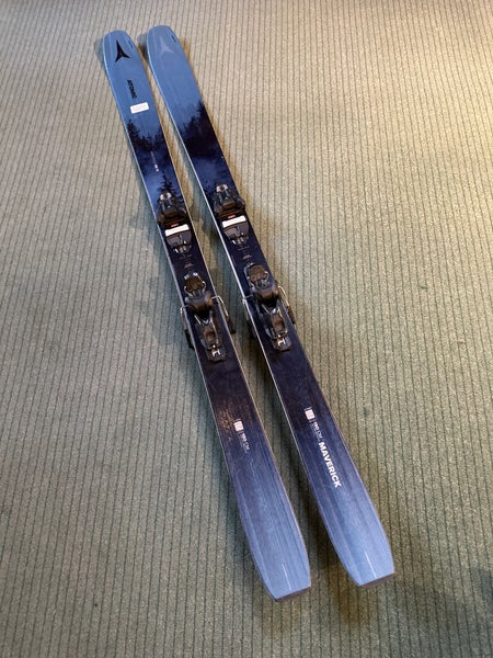 Men's 2024 Atomic Maverick 95 ti 180 cm All Mountain Skis With Atomic Strive 11 GW Demo Bindings