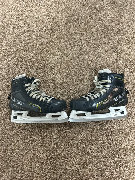 2020 CCM Super Tacks 9370 Hockey Goalie Skates Regular Width 8 (Used)