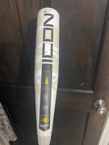 2025 Rawlings Icon Composite USSSA Certified Bat (-10) 16 oz 27" (Used)