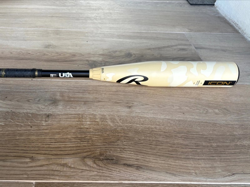 2025 Rawlings Icon Composite USABat Certified Bat (-12) 18 oz 30" (Used)