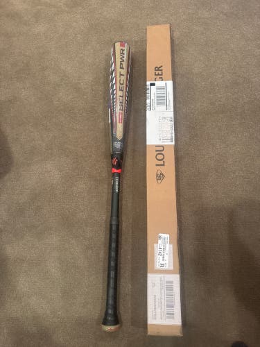 2026 Louisville Slugger Select PWR Hybrid BBCOR Certified Bat (-3) 30 oz 33" (New) Tigershark CWS