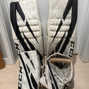 34" CCM Extreme Flex 4 Regular Goalie Full Set (Used)