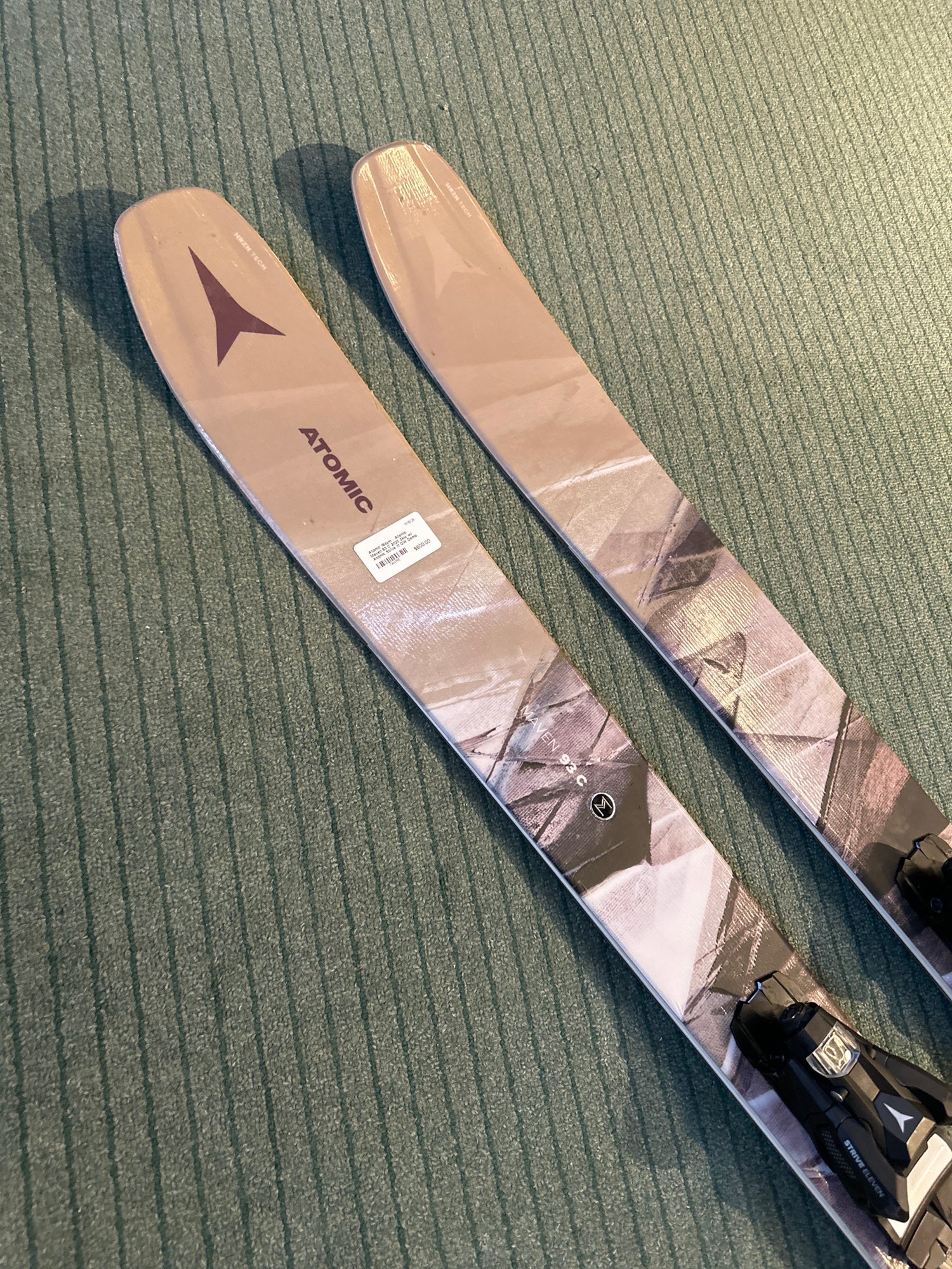 Women's 2024 Atomic Maven 93c 164 cm All Mountain Skis With Atomic