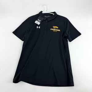 New Black Womens Under Armour UWSP Pointers Golf Polo | Womens S | E283