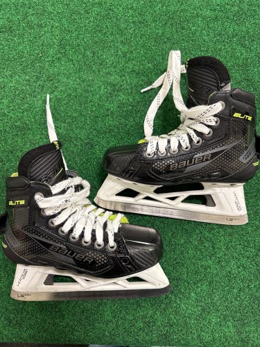 Junior Bauer Elite Hockey Goalie Skates (Regular) Size 1 (Used)