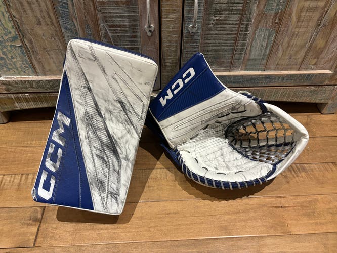 Pro Stock CCM EFlex 7 Pro Goalie Glove & Blocker Set 580 Hildeby