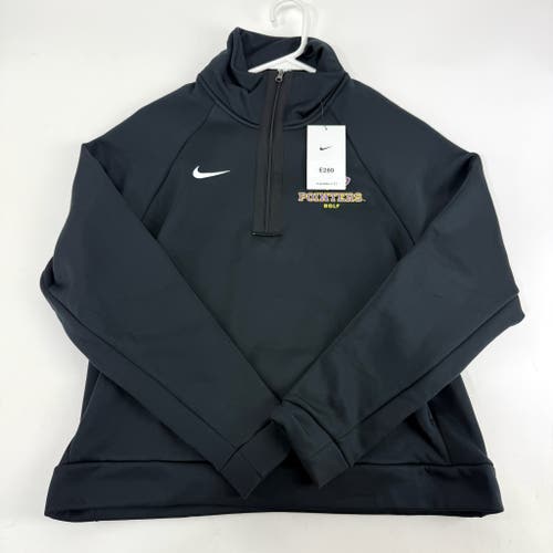 New Black Nike Womens USWP Pointers Quarter Zip | Womens Medium | E280